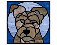 (image for) Schnauzer-simpler, floppy ear round