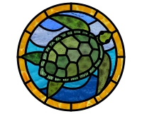 (image for) Sea turtle round