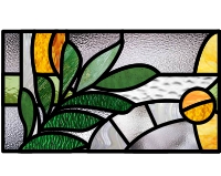 (image for) Simple leaf transom 1