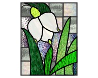 (image for) Snowflake flower abstract baclgrpimd