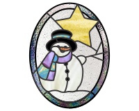 (image for) Snowman 5 point star