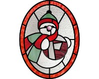 (image for) Alphabet snowman "F"