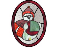 (image for) Alphabet snowman "L"