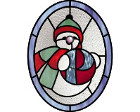 (image for) Alphabet snowman "P"