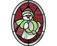 (image for) Alphabet snowman "Q"