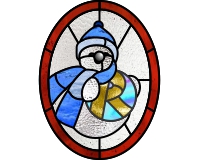 (image for) Alphabet snowman "R"