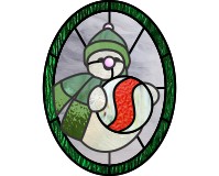 (image for) Alphabet snowman "S"