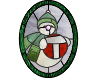 (image for) Alphabet snowman "T"