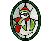 (image for) Alphabet snowman "U"