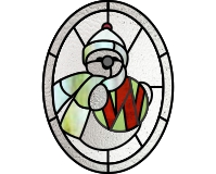 (image for) Alphabet snowman "W"