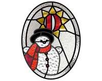 Alphabet snowman star "D" (image for) Alphabet snowman star "D"