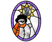 (image for) Alphabet snowman star "Y"