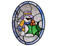 (image for) Snowman holly