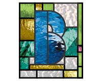 Squares abstract alphabet "B" (image for) Squares abstract alphabet "B"