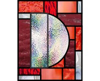 Squares abstract alphabet "D" variation 1 (image for) Squares abstract alphabet "D" variation 1