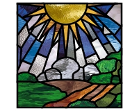 (image for) Star (4 points) Bethlehem square format