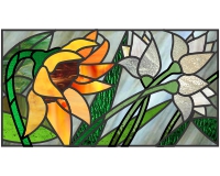 (image for) Sunflower and tulips