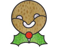 (image for) Super simple gingerbread man suncatcher - 1