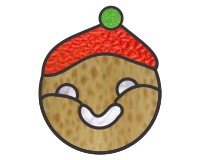 (image for) Super simple gingerbread man suncatcher - 2