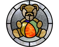 (image for) Teddy bear beach ball rouind