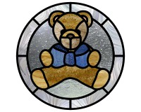 (image for) Teddy bear bow tie round