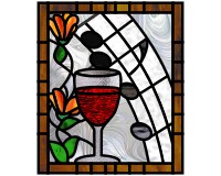 (image for) Wine glass notes and flowers