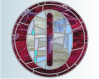 0 mosaic round stepping stone (image for) 0 mosaic round stepping stone