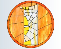 1 mosaic round stepping stone (image for) 1 mosaic round stepping stone