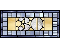 (image for) 30 transom (for stained glass or window clings)