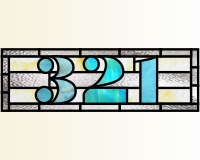 (image for) 321 House transom (stained glass pattern)