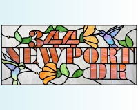 344 Newport Drive humming bird transom 2 (image for) 344 Newport Drive humming bird transom 2