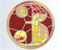 (image for) 3 mosaic round stepping stone