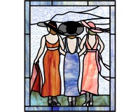 3 Sisters (stained glass pattern) (image for) 3 Sisters (stained glass pattern)