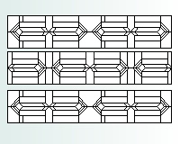3 vertical transoms 6.875 x 34.75 inches (image for) 3 vertical transoms 6.875 x 34.75 inches
