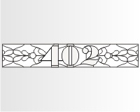 (image for) 402 house transom (victorian style)