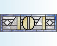 (image for) 404 Transom stained glass pattern