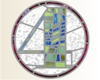 (image for) 4 mosaic round stepping stone