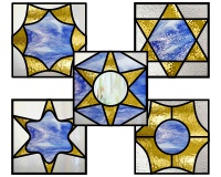 5 6-pointed stars (image for) 5 6-pointed stars