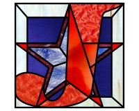 Alphabet 5 point texas star J (letter) var 1 (image for) Alphabet 5 point texas star J (letter) var 1