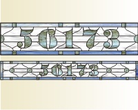 (image for) 56173 house number transom