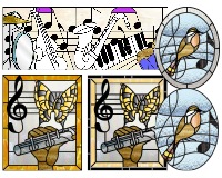 5 music patterns 1 (image for) 5 music patterns 1