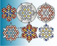 6 Stars of jewels (suncatchers) (image for) 6 Stars of jewels (suncatchers)