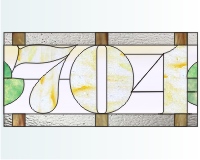 (image for) Hummingbird and trumpet flower transom CT