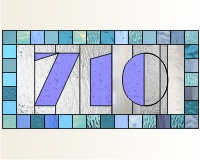 (image for) 710 house numbers transom