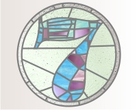 (image for) 7 mosaic round stepping stone