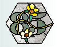 (image for) 85 Hexagon and buttercups
