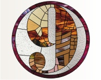 (image for) 9 mosaic round stepping stone