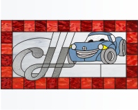 (image for) English "CH" and car pattern