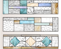 (image for) Intentions transom pattern group of three