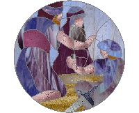 (image for) Station X of the cross - Christs garments divided